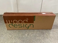10 m² wandpaneel reclaimed teakhout - afbeelding 4 van  5