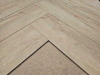 10 m2 pvc spc click visgraat - 610 x 150 x 6 mm - afbeelding 2 van  3