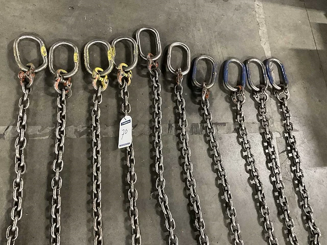 10 mm hijsketting (5x) - afbeelding 1 van  2