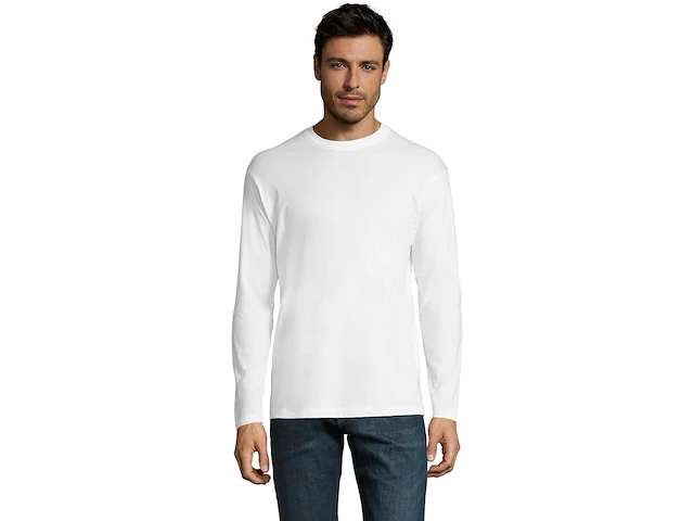 10-pak heren t-shirt maat s, 2x 5-pak heren shirt met lange mouwen maat s lower east - afbeelding 2 van  5
