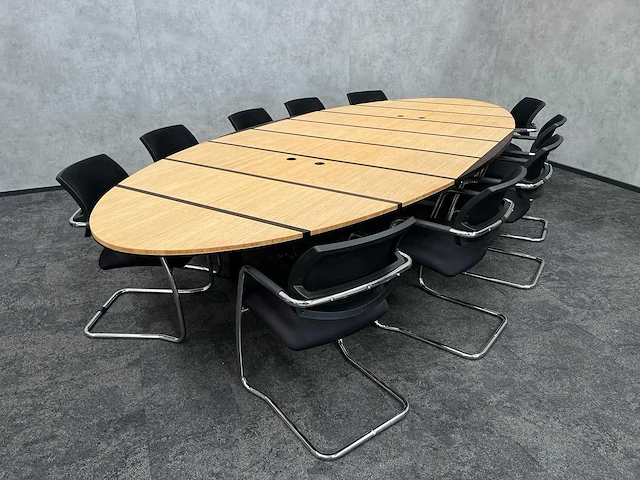 10 persoons design conferentieset 400x170 - afbeelding 1 van  28