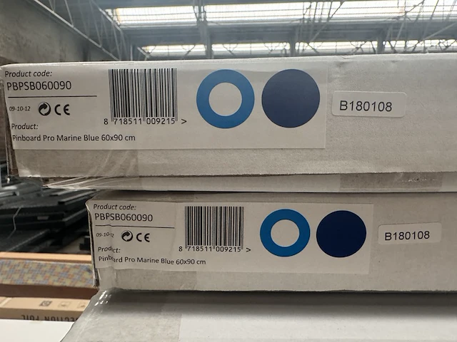 10 prikbord pro series marine blue 60x90 cm sam creative, pbpsb060090 - afbeelding 4 van  4