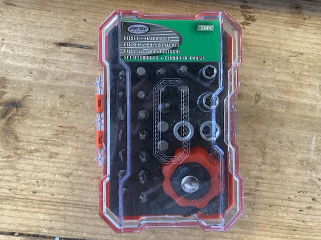 10 stuks bitset & handratel hofftech - afbeelding 1 van  3