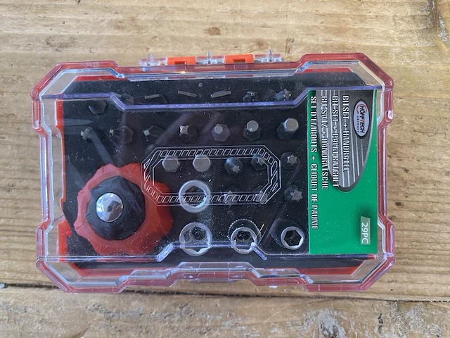 10 stuks bitset & handratel hofftech - afbeelding 2 van  3