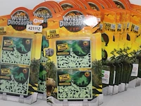 10 stuks dino fglow in the dark set - afbeelding 3 van  5