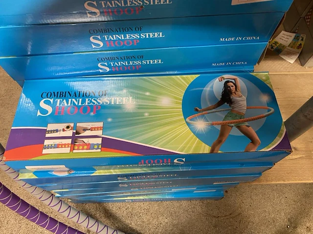 10 stuks fitness hoelahoep - afbeelding 3 van  4