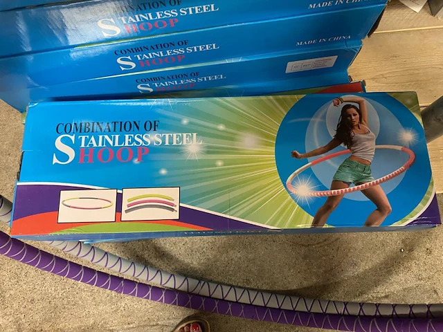 10 stuks fitness hoelahoep - afbeelding 4 van  4