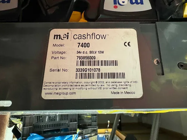 10 stuks mei cashflow - 7400 - muntwisselaar - vending machine - afbeelding 3 van  3