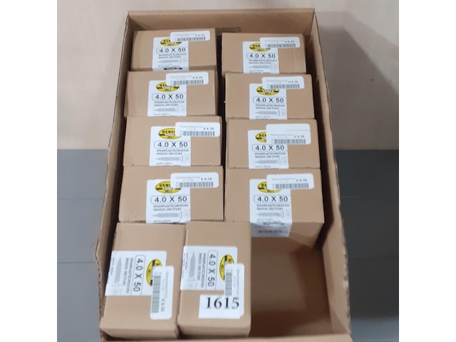 10 verpakkingen spaanplaatschoeven 4.0 x 50 (d1615) - afbeelding 2 van  3