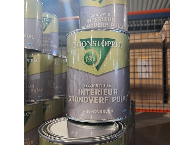 10 x 1 liter grondverf pu/ac boonstoppel, wit - afbeelding 2 van  2