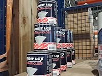 10 x 1 liter hoogglanslak, drenth, lgx, grachtengroen q0.05.10 - afbeelding 1 van  2