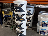 10 x 10 liter binnen/buitenlatex, fitex , ral 9010 - afbeelding 1 van  2