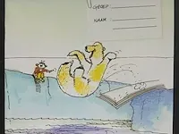 10 x 92111-set van 20 schriften 14,3 x 16 cm lijnen 6-3-6 + vlijn verschillende dessins - afbeelding 2 van  11
