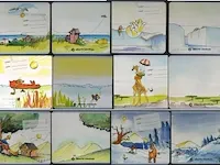 10 x 92111-set van 20 schriften 14,3 x 16 cm lijnen 6-3-6 + vlijn verschillende dessins - afbeelding 1 van  11