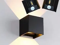 10 x bidirectionele 6w led wandlamp met sensor (sw-2312-2) - afbeelding 2 van  4