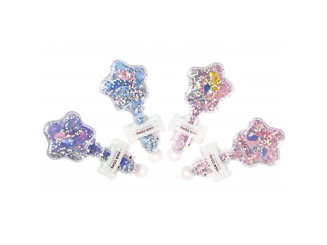 10 x haarborstel zeemeermin - afbeelding 1 van  3