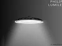 10 x highbay slim 100w - philips lumileds - 110lm/w - koud wit 6500k - afbeelding 1 van  5