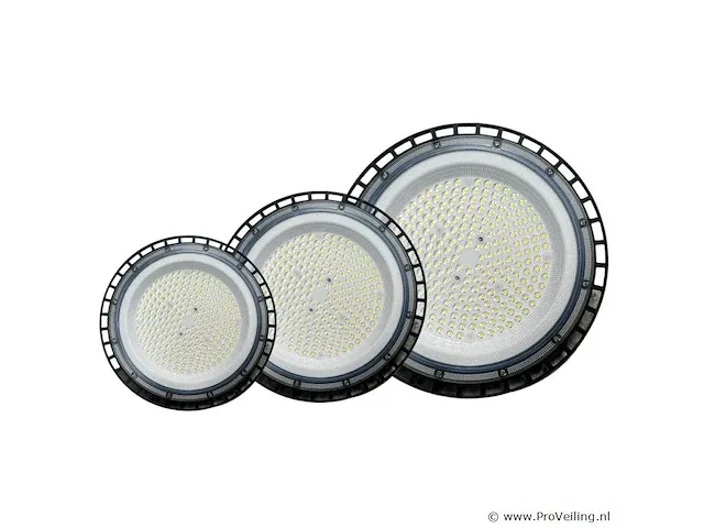 10 x highbay slim 100w - philips lumileds - 110lm/w - koud wit 6500k - afbeelding 4 van  5