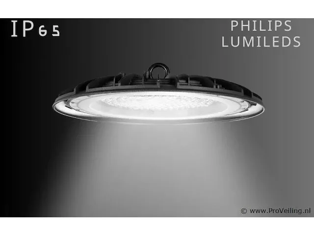 10 x highbay slim 200w - philips lumileds - 110lm/w - koud wit 6500k - afbeelding 1 van  5