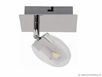 10 x led plafondspot – hl7161l– 5w – 4000k – neutraal wit – zilver - afbeelding 4 van  4