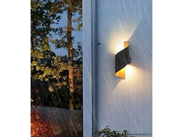 10 x led wandlamp - bidirectioneel (sw-34) -3500k - 6w - afbeelding 5 van  5