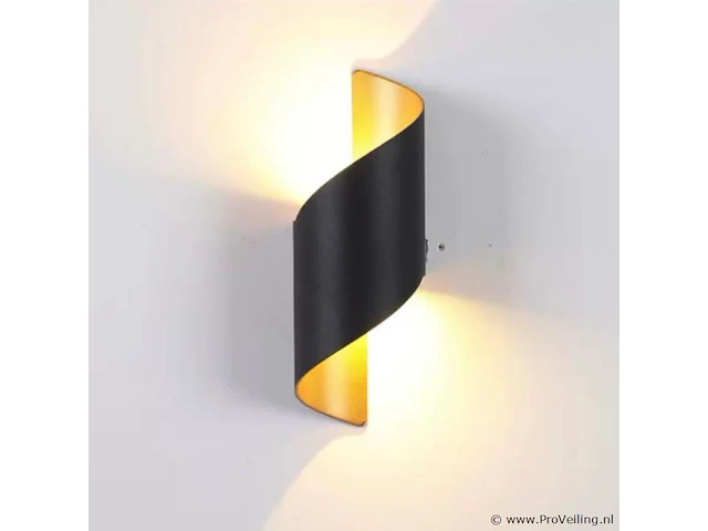 10 x led wandlamp - bidirectioneel (sw-34) -3500k - 6w - afbeelding 1 van  5