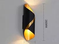 10 x led wandlamp - bidirectioneel (sw-35) -3500k - 6w - afbeelding 2 van  3