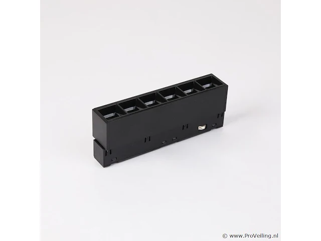 10 x libra lineaire richtbare led-spot voor magnetische rail 48v – 6w – zwart. - afbeelding 2 van  4