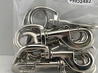 10 x musketonhaken 28mm - afbeelding 1 van  3
