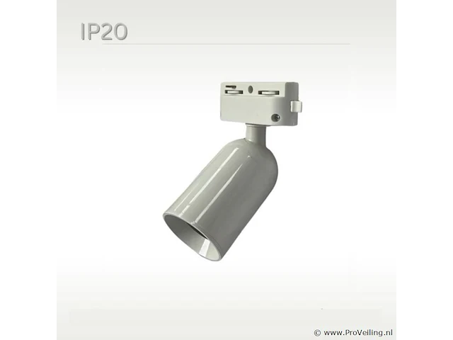 10 x spot op orientable gu10 – wit – eenfase – ø58x80x114 mm – ip20 - afbeelding 4 van  5