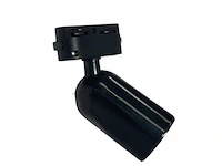 10 x spot op richtbare rail gu10 – zwart – eenfase – ø58x80x114 mm – ip20 - afbeelding 4 van  5