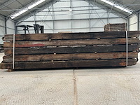 100 balken amerikaans grenenhout 300x30x15 reclaimd wood (5 pakken) - afbeelding 10 van  13