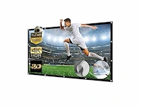 100 inch beamer scherm - 16:9 projectiescherm nierbo - afbeelding 2 van  2