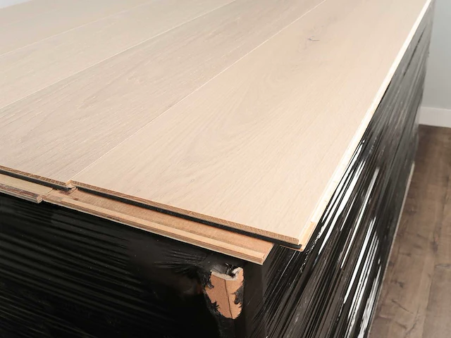100 m2 parket eiken xl mutliplank - 2200 x 200 x 15,5 mm - afbeelding 3 van  4