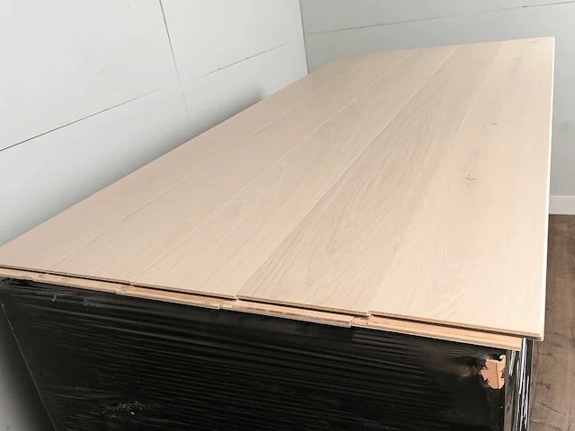 100 m2 parket eiken xl mutliplank - 2200 x 200 x 15,5 mm - afbeelding 2 van  4