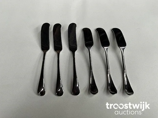100 wmf onda botermesjes 18/10 roestvrij staal 15.5cm - afbeelding 5 van  5