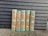 100cm tuinschutting bamboe (5x) - afbeelding 1 van  1