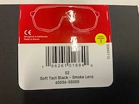 100percent s2 soft tact black -smoke lens fietsbril - afbeelding 3 van  3