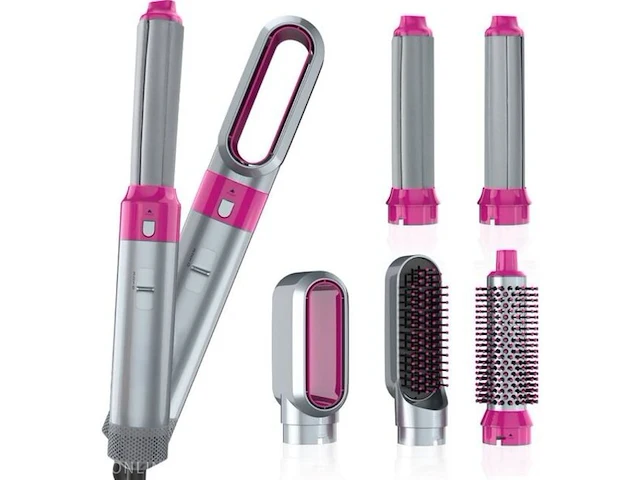 100x 5 in 1 fohnborstel, airstyler, airwrap - afbeelding 1 van  2