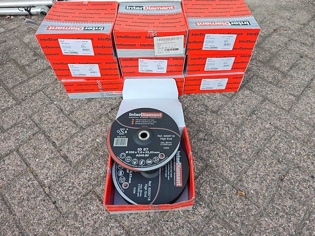 100x interdiamant - id67 - partij afbraamschijven 230mm - afbeelding 3 van  10
