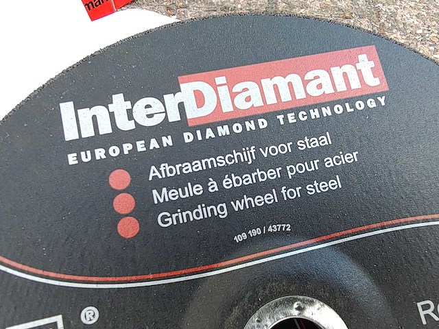 100x interdiamant - id67 - partij afbraamschijven 230mm - afbeelding 2 van  10
