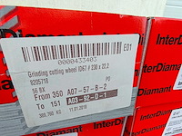 100x interdiamant - id67 - partij afbraamschijven 230mm - afbeelding 8 van  10