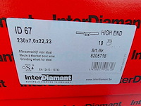 100x interdiamant - id67 - partij afbraamschijven 230mm - afbeelding 9 van  10