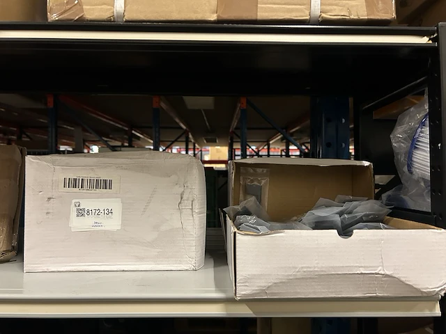 100x lade handvat 96 mm zwart - afbeelding 1 van  4