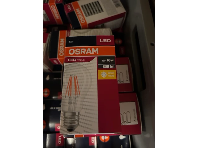 100x led lampen osram, e27 - afbeelding 3 van  5
