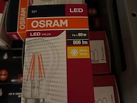 100x led lampen osram, e27 - afbeelding 3 van  5
