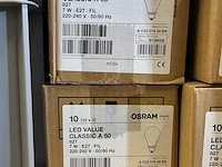 100x led lampen osram, e27 - afbeelding 4 van  5