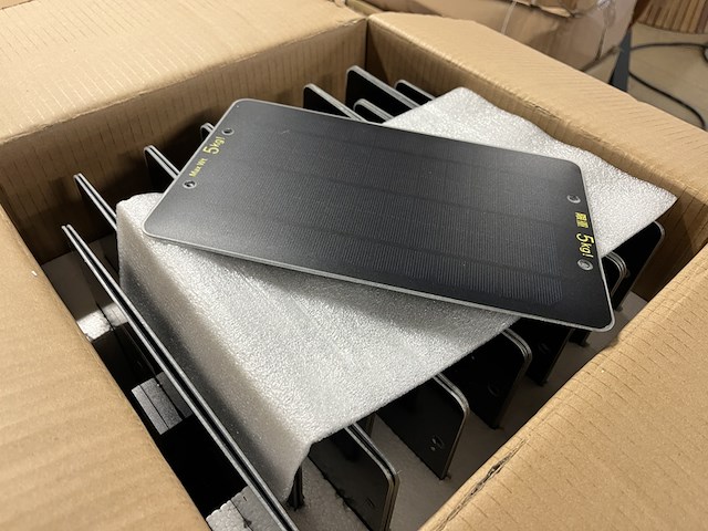 100x mini zonnepaneel flexsolar - afbeelding 1 van  6