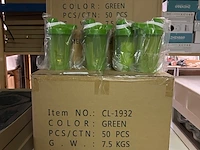 100x shakebeker groen - afbeelding 2 van  4