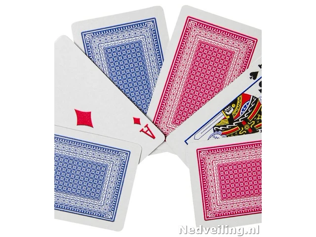 100x speelkaarten plastic coated - afbeelding 7 van  7